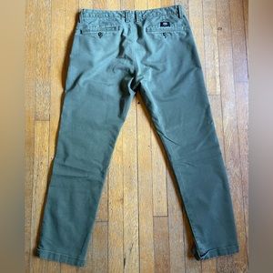 Vans Chino Pants Army Green 34 REG
